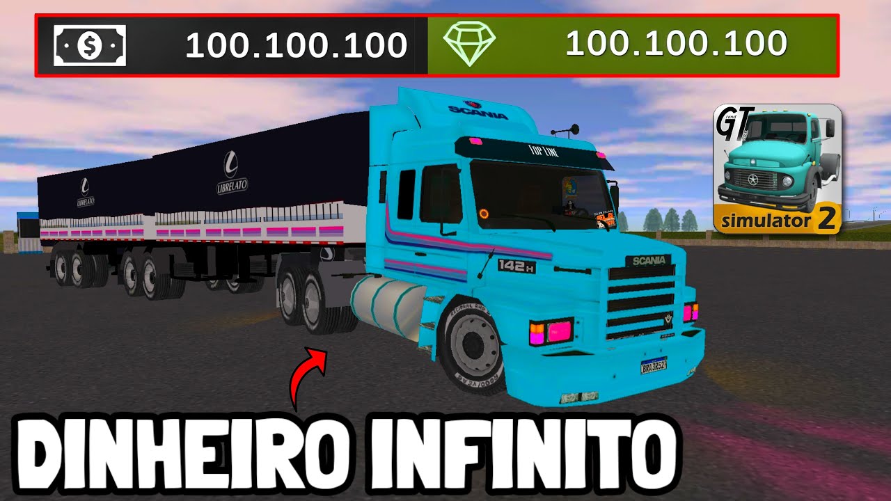 🥇GRAND TRUCK SIMULATOR 2 DINHEIRO INFINITO & TODOS OS CAMINHÕES ...
