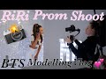 MODELLING FOR RIRI HAIR EXTENSIONS💋 - Prom Campaign - Behind The Scenes🤩