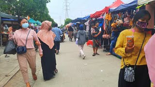 LIVE MINGGU PASAR PAGI CIKARANG BEKASI RAME BANGET