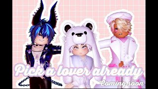 PICK A LOVER ALREADY EPISODE 1, PART 1 (ROYALE HIGH) (BL) screenshot 3
