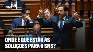 Onde é que estão as soluções para o SNS?