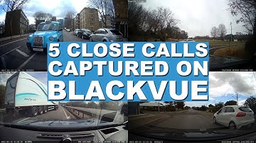 5 Close Calls & Bad Driving Captured On Dash Cam #CaughtOnBlackVue