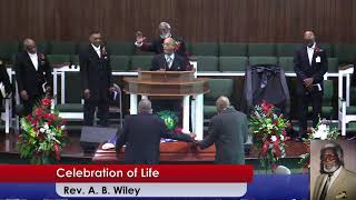 Homegoing of Rev. A.B. Wiley