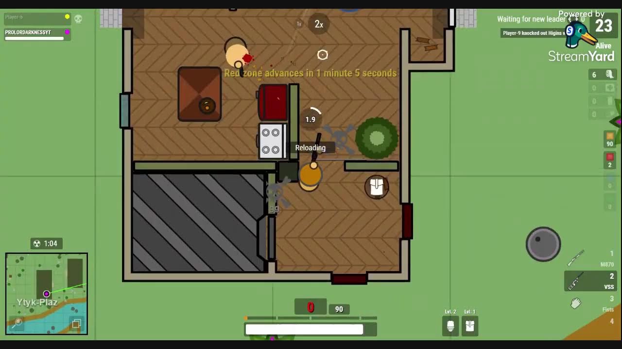 SURVEV.IO LIVESTREAM come play on my team :)