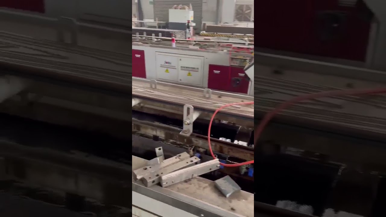 WPC floor extrusion machine