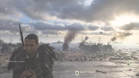 COD WW2 How to get on top of headquarters EASY!