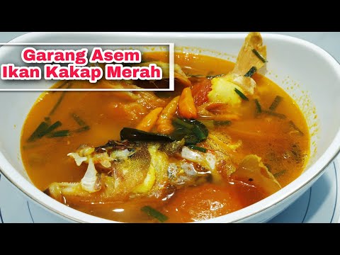 Resep Kuah Garang Asem Ikan Laut
