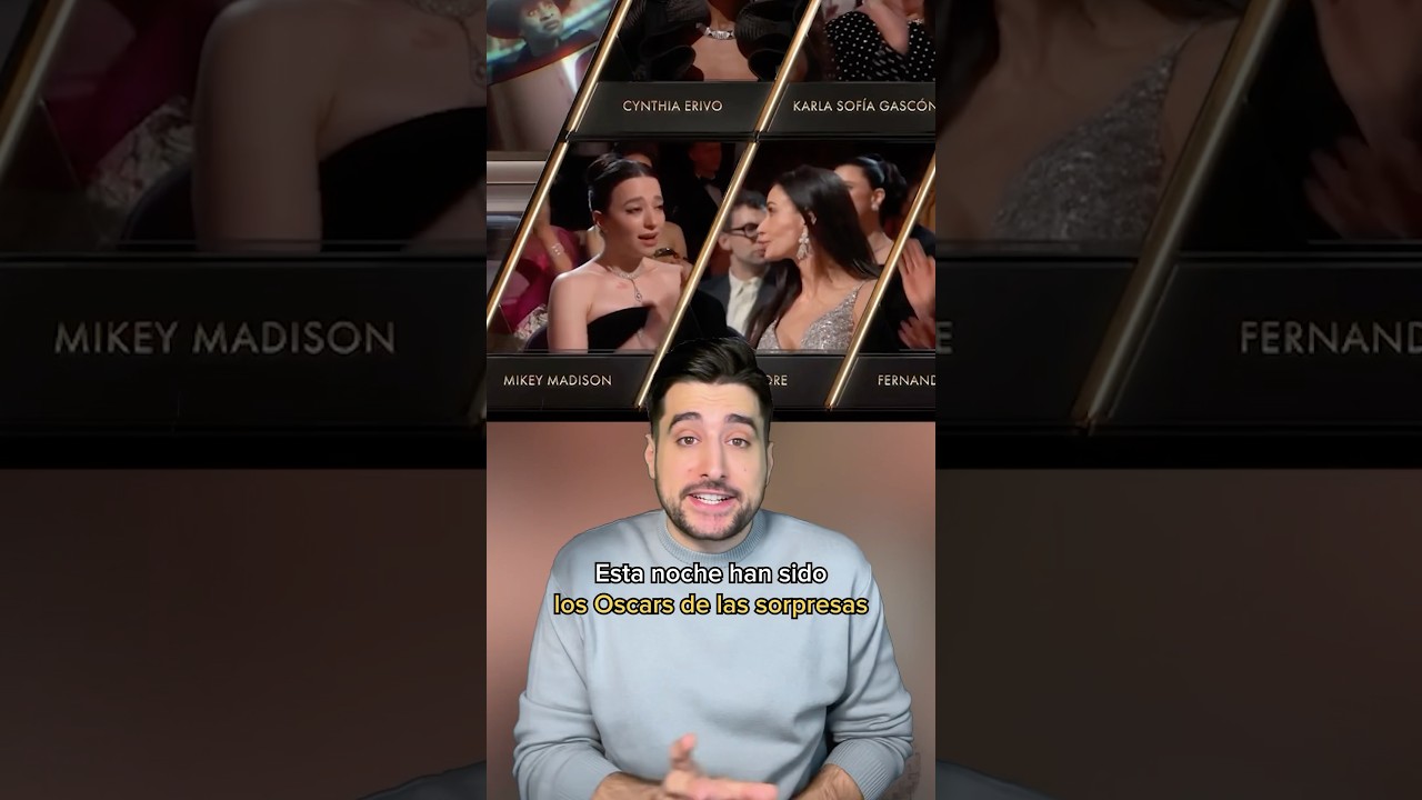 Las sorpresas buenas y no tan buenas de LOS OSCARS 2025