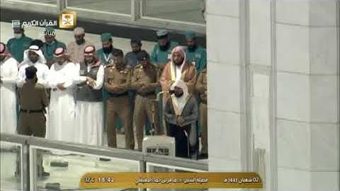 صلاة  المغرب الشيخ ماهر المعيقلي الخميس 2 شعبان 1441 هـ من المسجد الحرام من سورة الحاقة