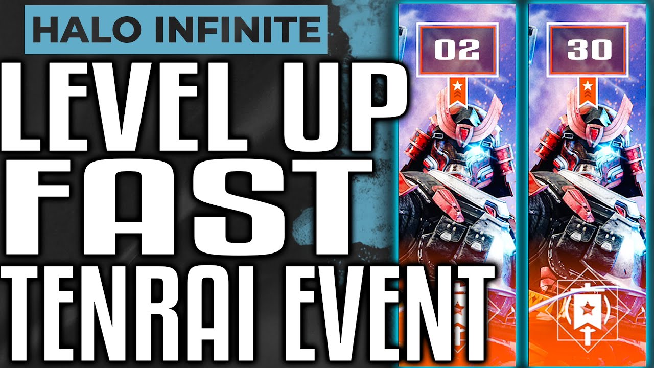 HOW TO LEVEL UP FRACTURE TENRAI EVENT FAST | Halo Infinite Unlock Samurai Armor Fast