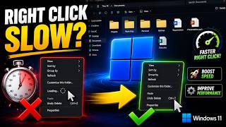 How to Fix the Windows 11 Right-Click Menu Taking Too Long to Open (2026 Guide)