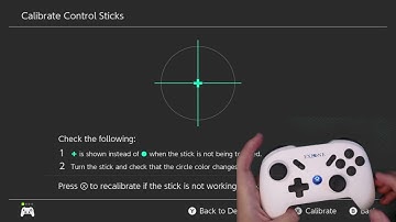 Calibration for Exlene switch pro controller