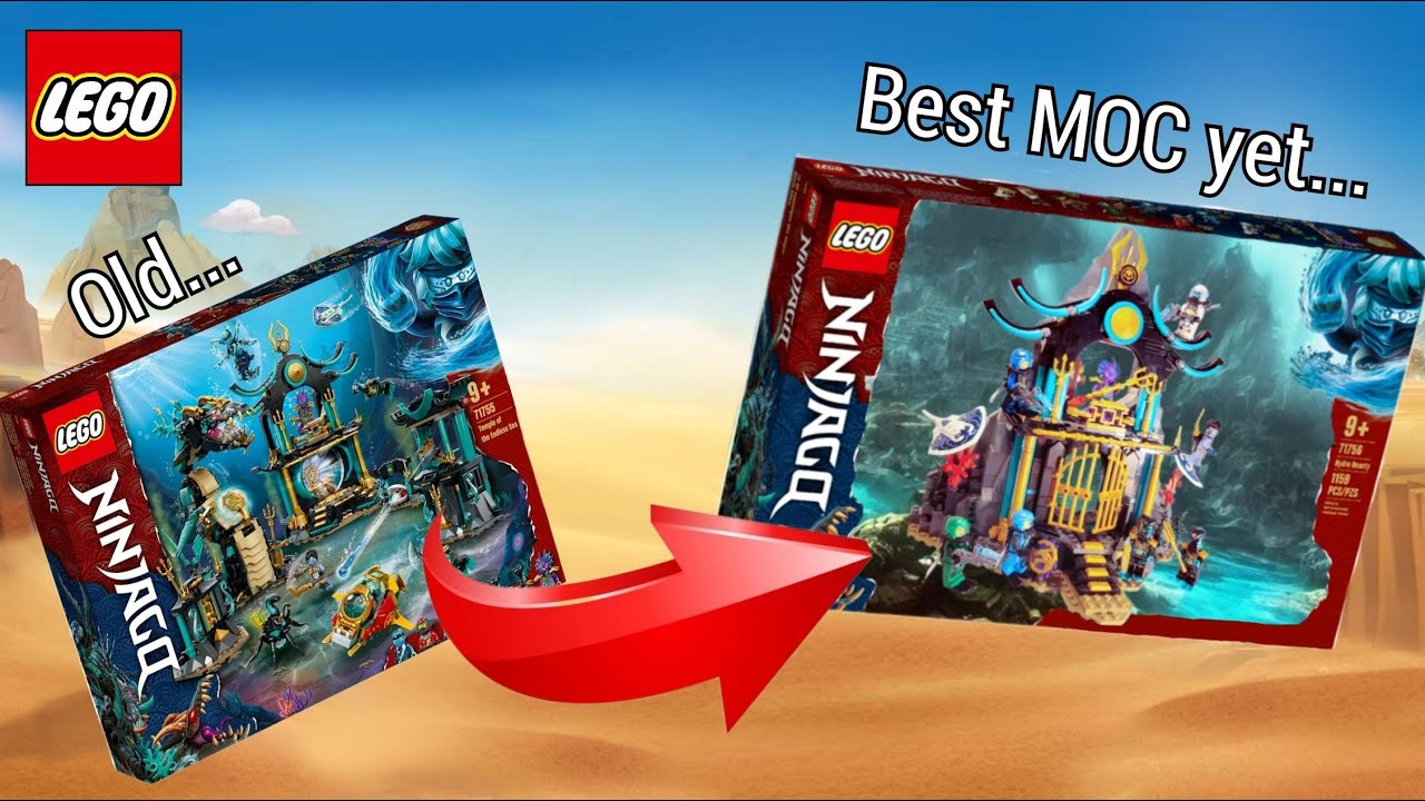 I fix the Ninjago Temple of the endless sea... LEGO Ninjago seabound MOC