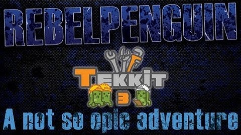 Tekkit - A not so epic adventure - Episode 2: Tapping Trees!