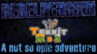 Tekkit - A not so epic adventure - Episode 2: Tapping Trees!