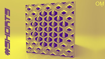 parametric facade - grasshopper rhino #shorts