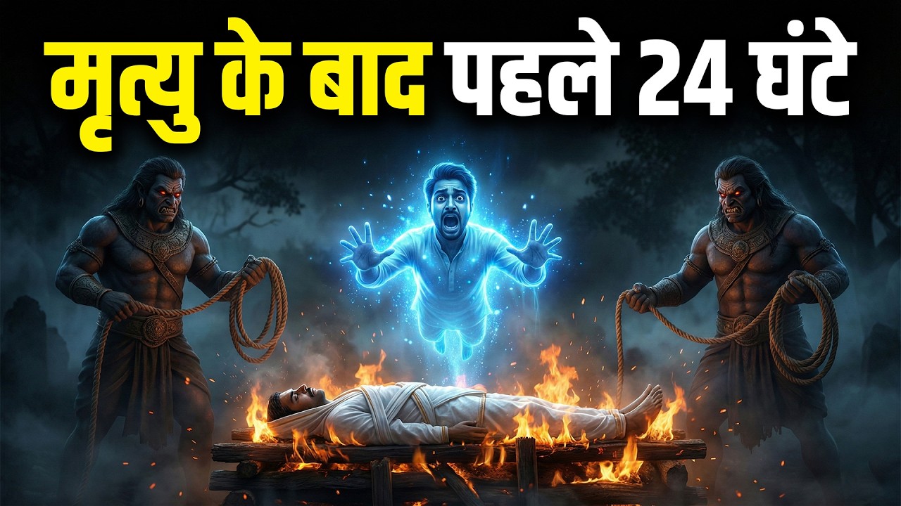 मृत्यु के बाद पहले 24 घंटे में आत्मा के साथ क्या होता है? (गरुड़ पुराण का असली सच)