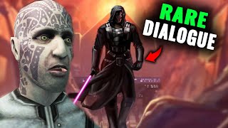 What happens if You REVEAL YOU'RE REVAN to Master Uthar *rare dialogue* Knights of the Old Republic Resimi