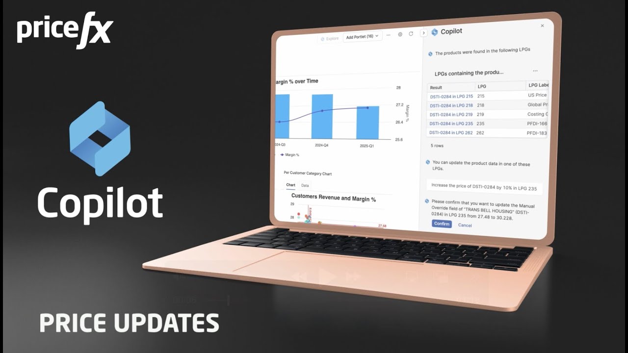 Update Prices with Pricefx Copilot