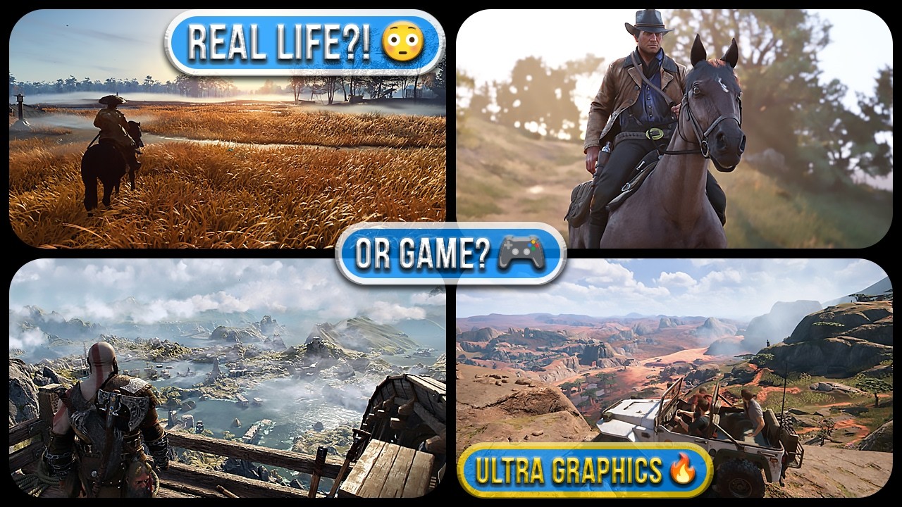 Top 50 MOST Realistic Graphics Games for PC 😱🔥 (Ultra Realism Games ...