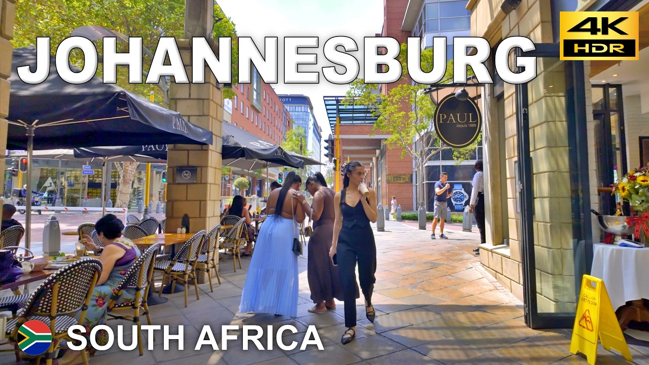 Йоханнесбург – Спокойный воскресный послеобед в более безопасных частях города 🇿🇦 Южная Африка 2026