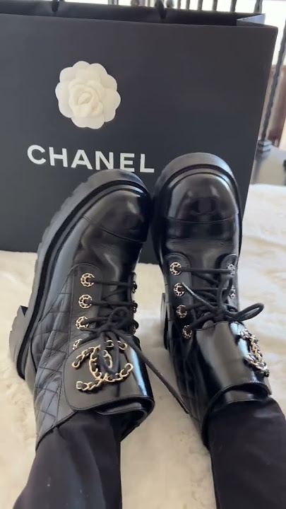 Chanel boots 