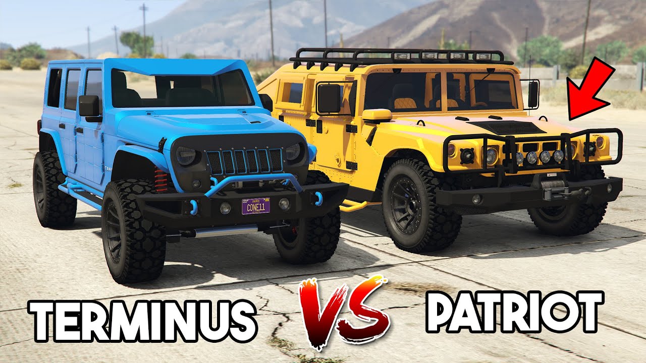 GTA 5 ONLINE - TERMINUS VS PATRIOT MIL-SPEC (WHICH IS BEST IMANI TECH?)