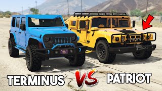 GTA 5 ONLINE  TERMINUS VS PATRIOT MILSPEC (WHICH IS BEST IMANI TECH?)