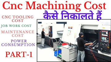 CNC machining cost calculation || cnc machining cost calculation formula & method || हिंदी मैं