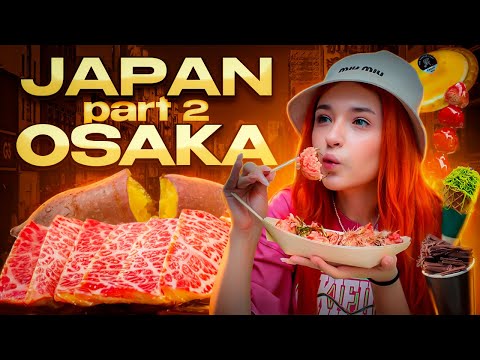 Everything I Ate in OSAKA!!!🇯🇵