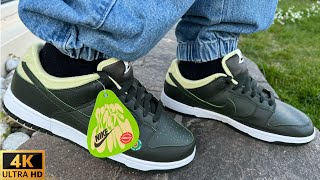 Nike Dunk Low Avocado / DETAIL & ON FEET