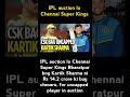 #KartikSharma, #CSK, #IPL2026, #IPLAuction, #YoungSensation, #UncappedRecord, #CSKNewBuy, #IPLRecord