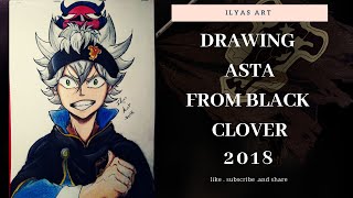 Speed Drawingtutorial To Draw Asta Black Clover
