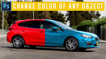 Change color of any object fast and easy in photoshop cc 2018