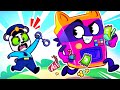 Vending Machine On the Run | Safety Tips Cartoons | Useful Stories for Kids | Purr-Purr