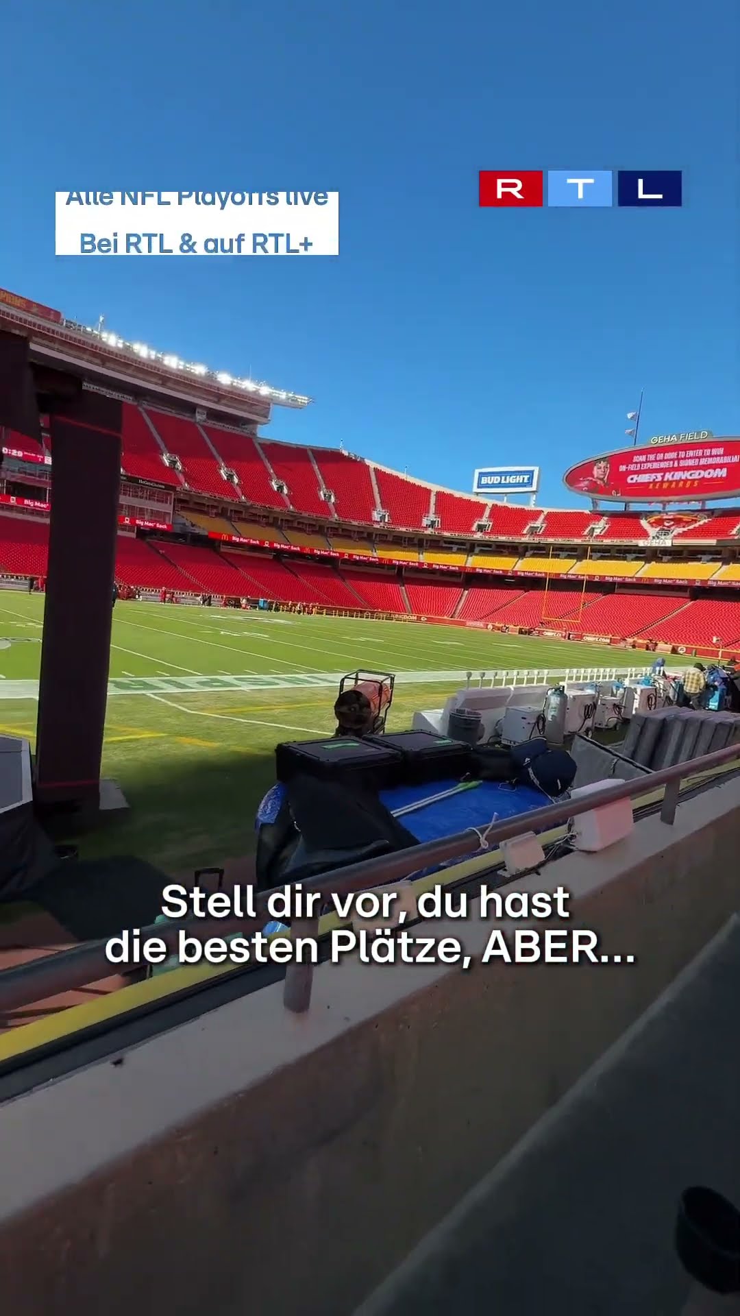 Die besten Plätze im Arrowhead, aber …