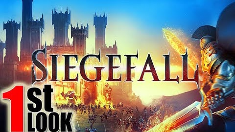 Siegefall - Heroes, Dragons & Cards - New Gameloft Strategy Game (1st Look iOS Gameplay)