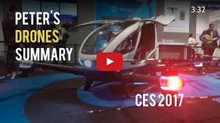 CES 2017 Drones