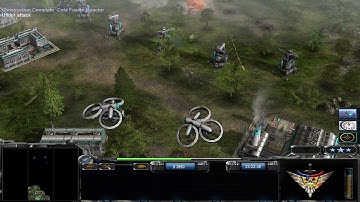 C&C Generals Contra 009 Final (Patch 1): Challenge 101 (HARD): Cybernetic vs USA Boss (Part 1)