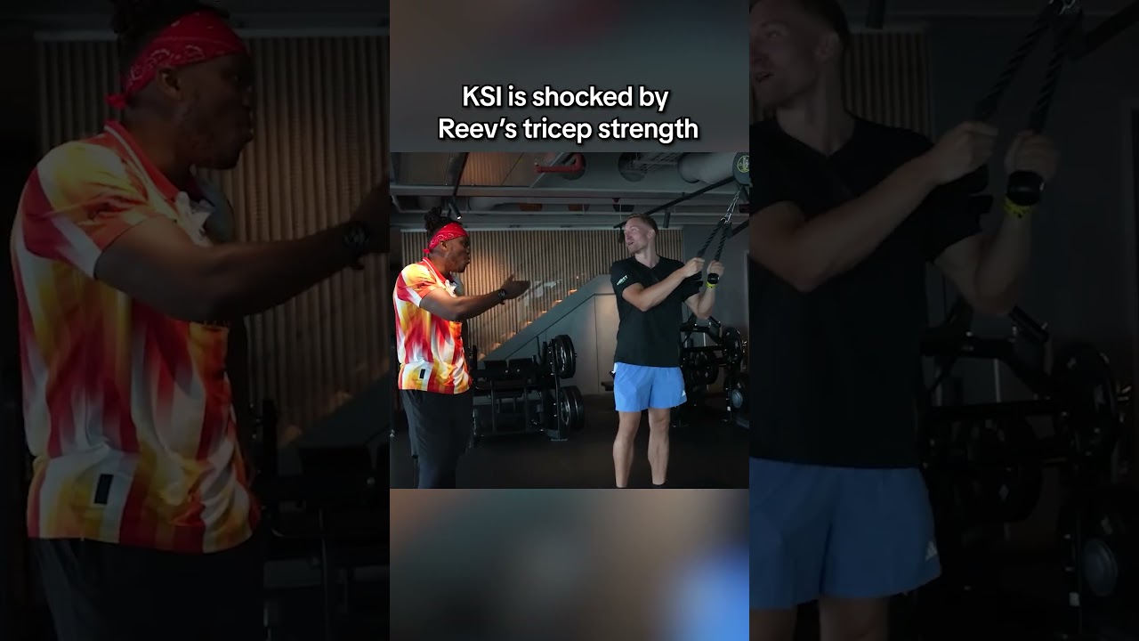 KSI is surprised by Reev…