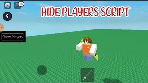 ROBLOX HIDE PLAYERS SCRIPT using FLUXUS EXECUTOR played at Fencing game - script link on comments