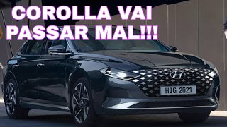 NOVO AZERA 2022, ACABOU PARA O COROLLA? - YouTube