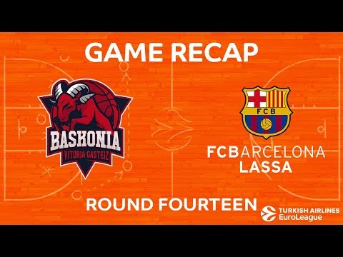 Highlights: Baskonia Vitoria Gasteiz - FC Barcelona Lassa