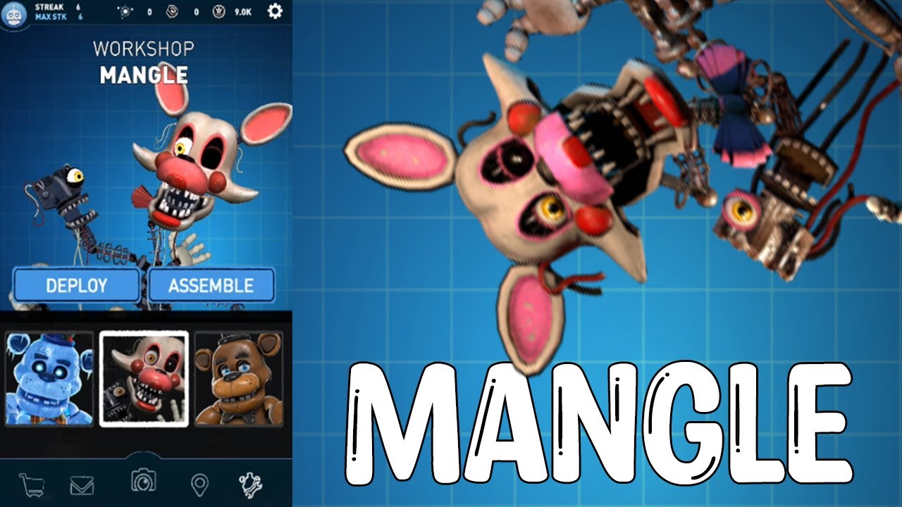 MANGLE - FNaF Mobile Raids(FNaF AR Lite) 