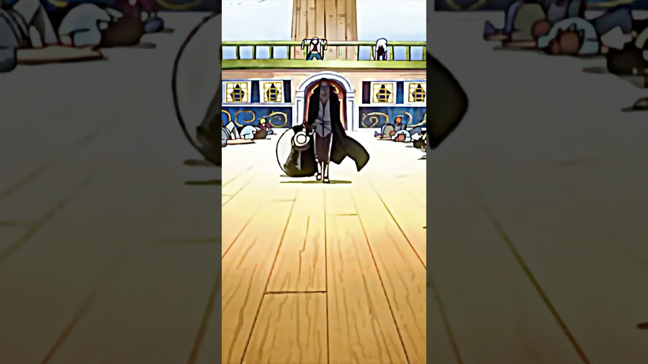 Shanks utilise le Haki des Rois sur le navire de Barbe Blanche