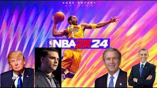 US Presidents Play NBA 2K24 (3 Point Contest)