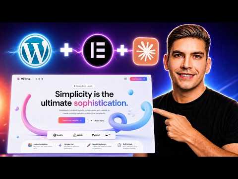 I (ACTUALLY) built a WordPress website in 2026 using Claude Design and Elementor