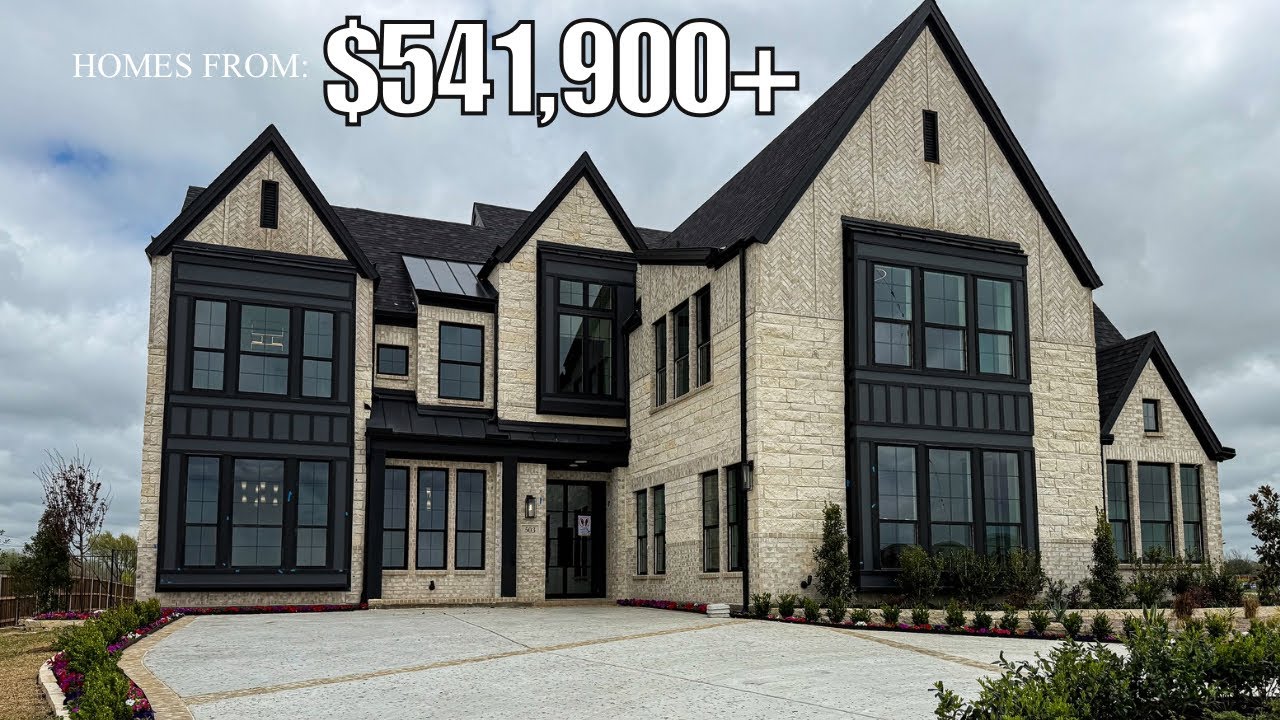 NEW 2025 LUXURY MODEL HOUSE TOUR NEAR DALLAS TEXAS!