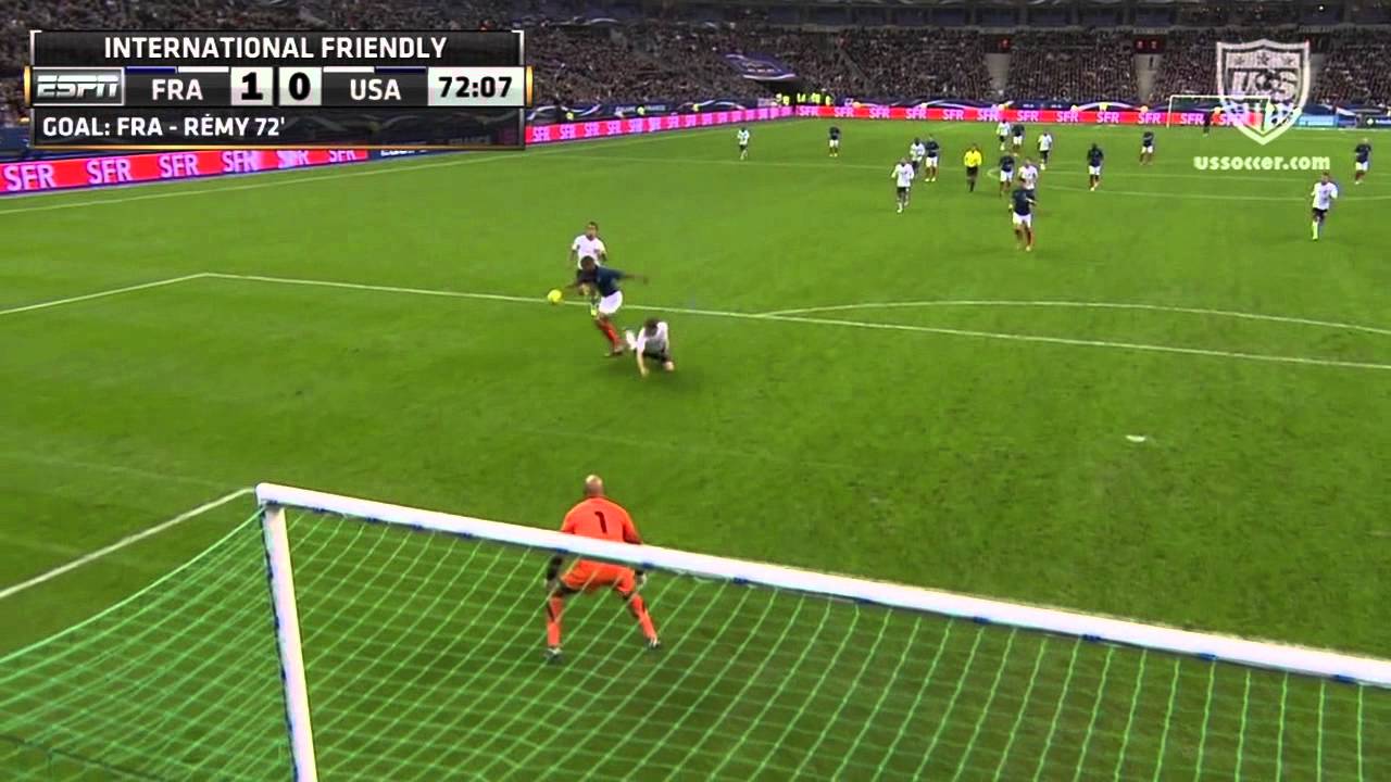 MNT vs. France: Loïc Rémy Goal - Nov. 11, 2011