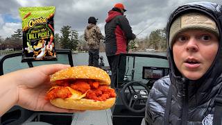 Using Flamin' HOT Dill Pickle Cheetos To Cook Fish | Catch And Cook